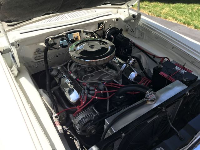1963 White Plymouth Fury Convertible