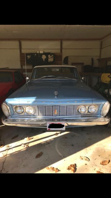1963 Blue Plymouth Savoy