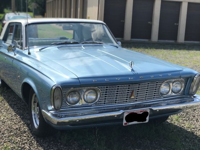 1963 Blue Plymouth Savoy