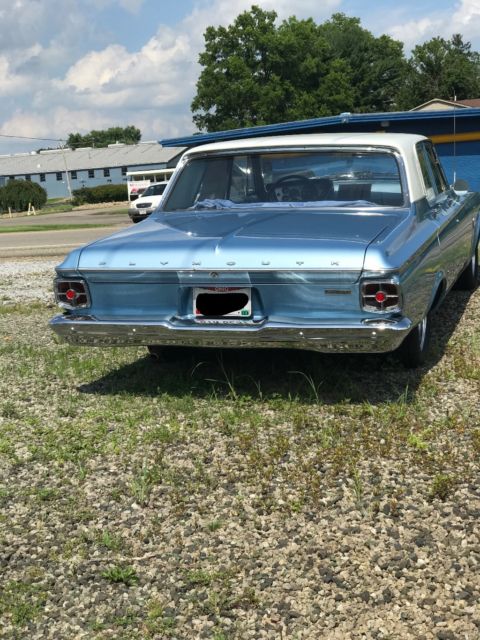 1963 Blue Plymouth Savoy