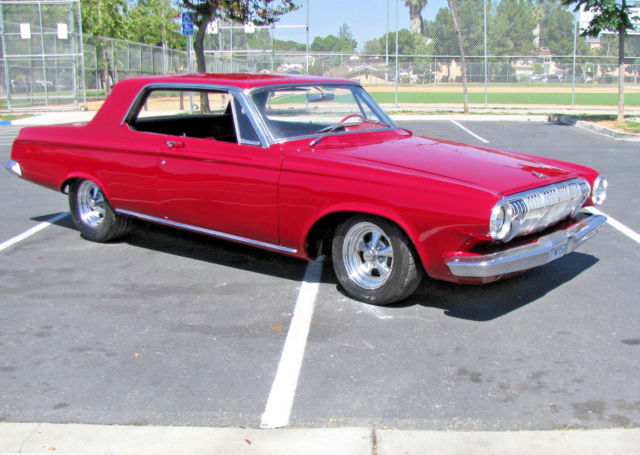 1963 Red Dodge Polara Coupe