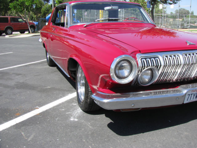 1963 Red Dodge Polara Coupe