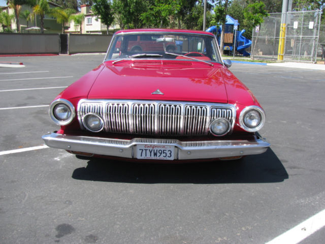 1963 Red Dodge Polara Coupe