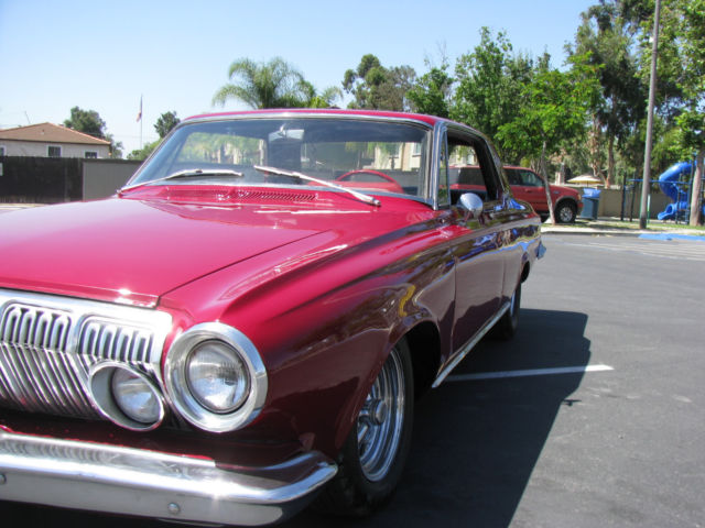 1963 Red Dodge Polara Coupe