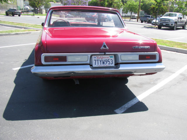 1963 Red Dodge Polara Coupe