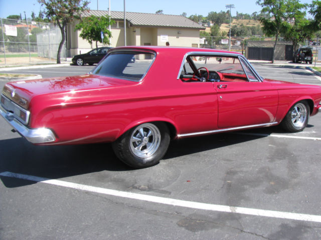 1963 Red Dodge Polara Coupe