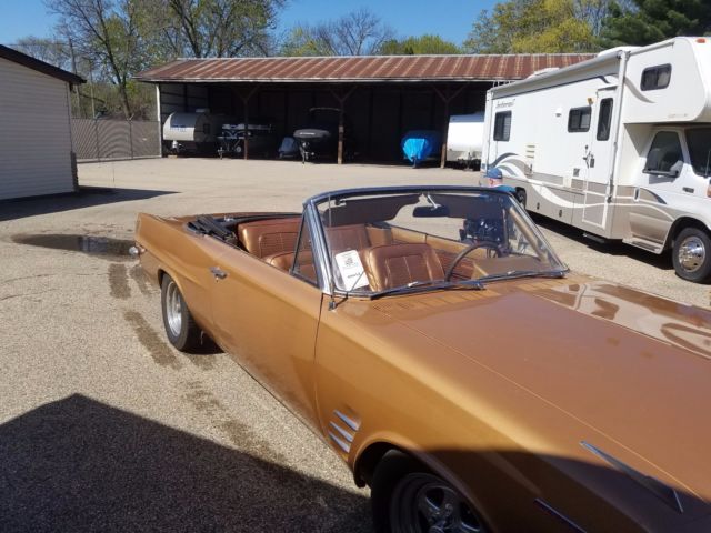 1963 Bronze Pontiac Le Mans Convertible