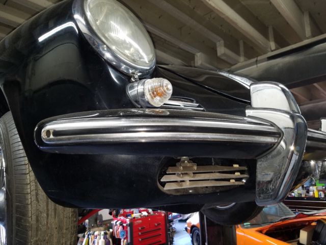 1963 Black Porsche 356 Convertible