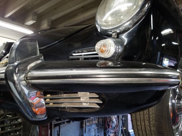 1963 Black Porsche 356 Convertible