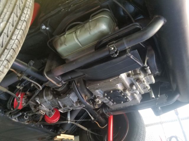 1963 Black Porsche 356 Convertible