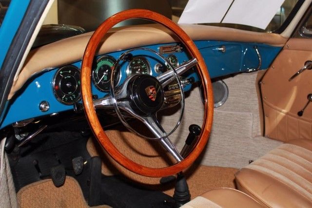 1963 Blue Porsche 356 Carrera 2 Coupe