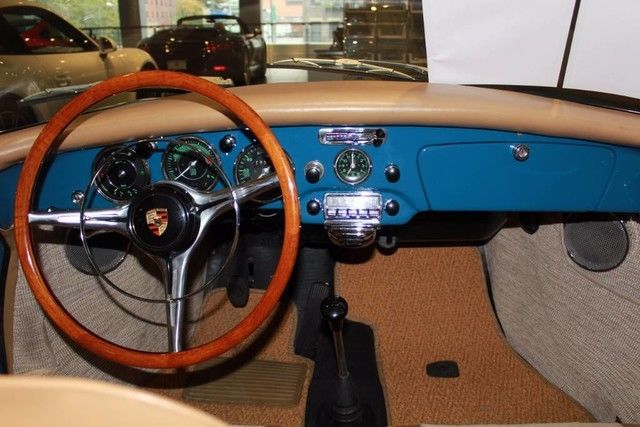 1963 Blue Porsche 356 Carrera 2 Coupe