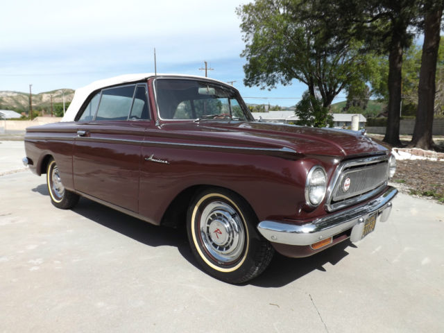 1963 Burgundy AMC 440 CONVERTIBLE Convertible