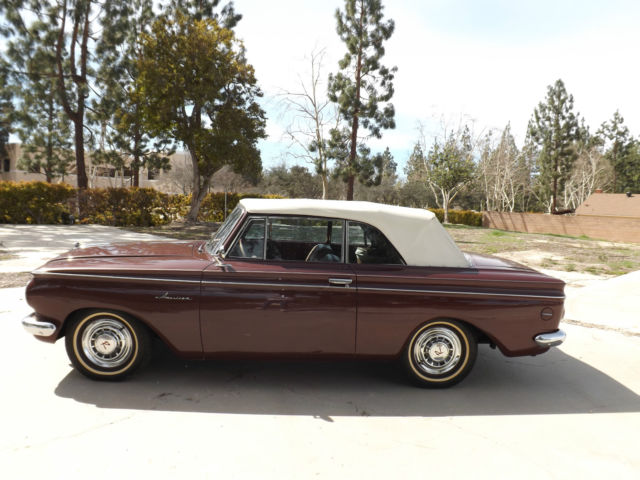 1963 Burgundy AMC 440 CONVERTIBLE Convertible