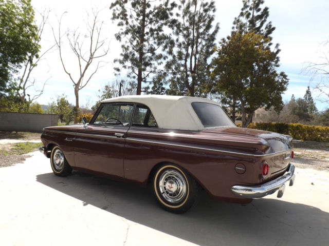 1963 Burgundy AMC 440 CONVERTIBLE Convertible