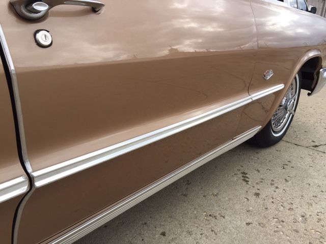 1963 SADDLE TAN CODE 932 Chevrolet Impala PILLARLESS HARD TOP