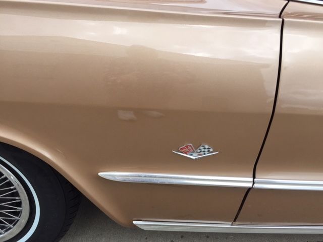 1963 SADDLE TAN CODE 932 Chevrolet Impala PILLARLESS HARD TOP