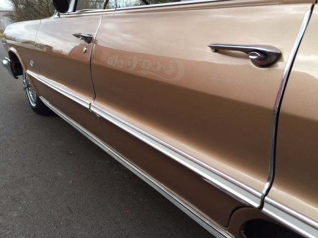 1963 SADDLE TAN CODE 932 Chevrolet Impala PILLARLESS HARD TOP