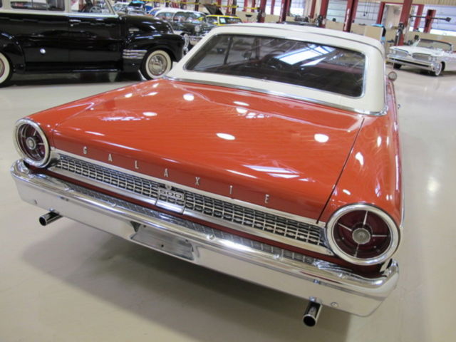 1963 Red Ford Galaxie