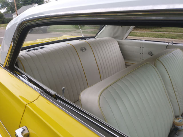 1963 Yellow Chevrolet Impala Coupe