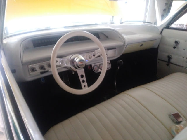 1963 Yellow Chevrolet Impala Coupe