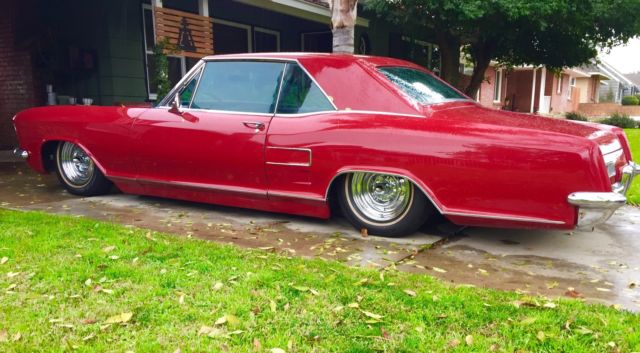 1963 Burgundy Buick Riviera Coupe