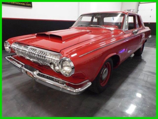 1963 Red Dodge 330