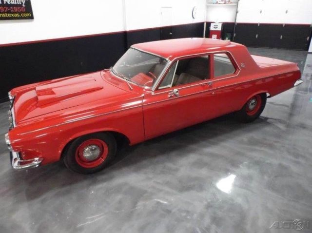 1963 Red Dodge 330