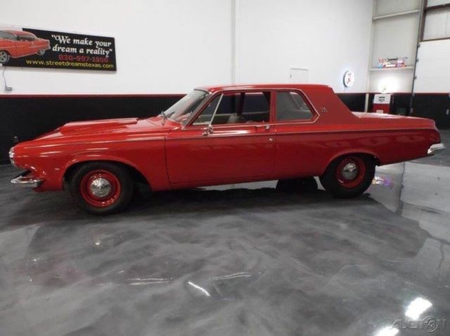 1963 Red Dodge 330