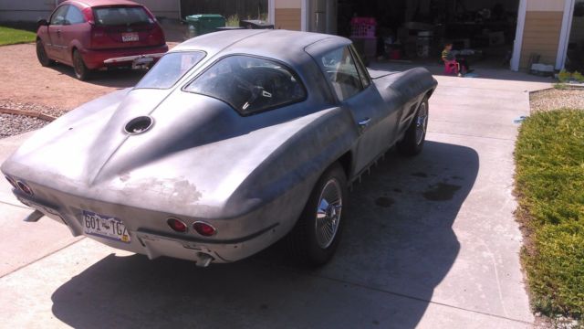1963 SILVER BLUE Chevrolet Corvette SPORTS COUPE