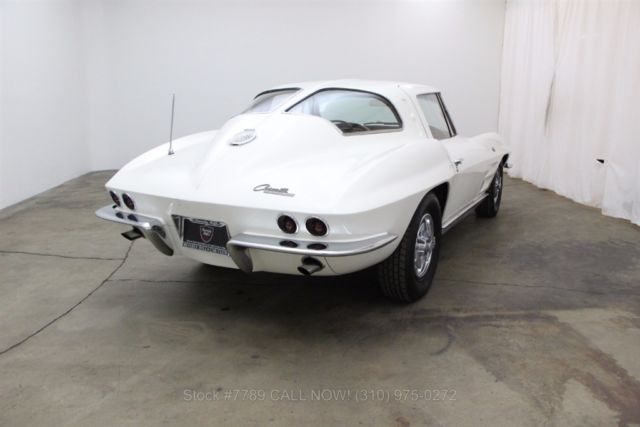 1963 White Chevrolet Corvette