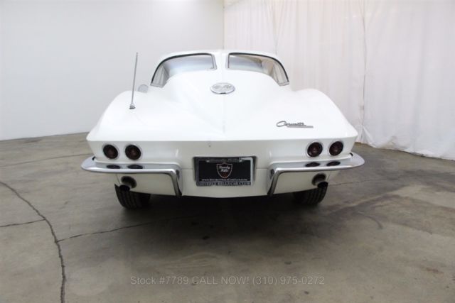1963 White Chevrolet Corvette