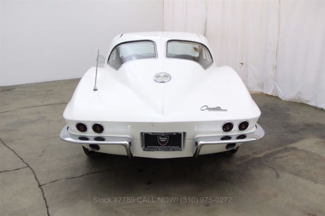 1963 White Chevrolet Corvette
