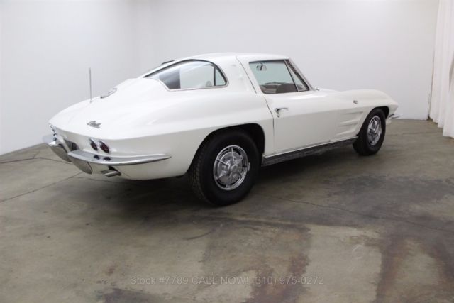 1963 White Chevrolet Corvette