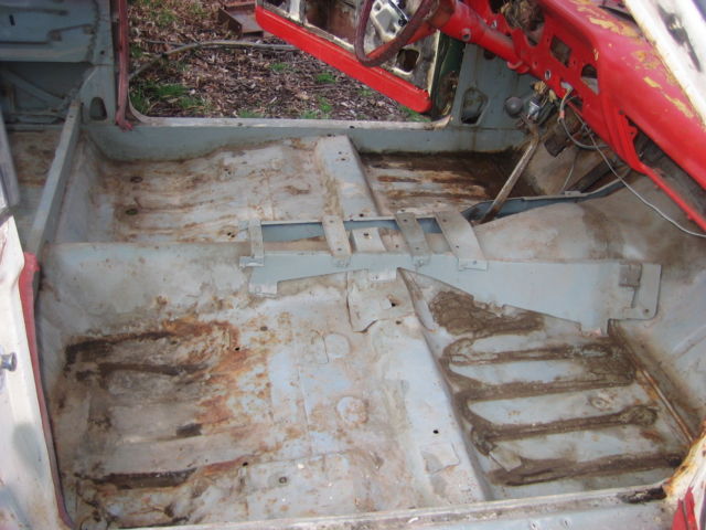 1963 Red Ford Fairlane Coupe