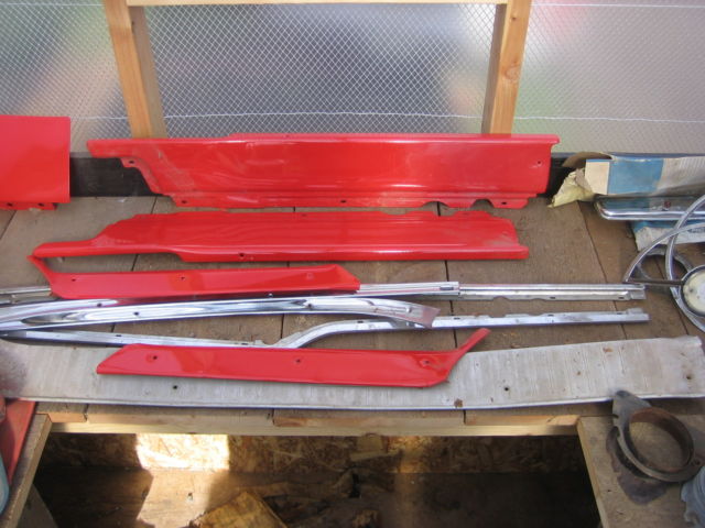 1963 Red Ford Fairlane Coupe