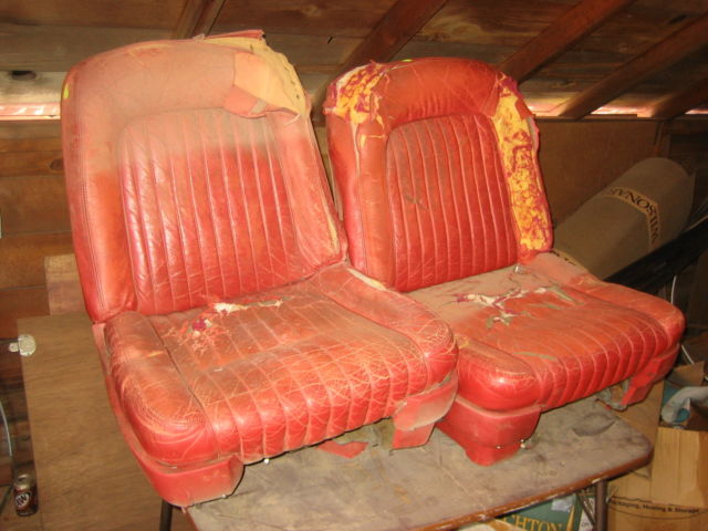 1963 Red Ford Fairlane Coupe