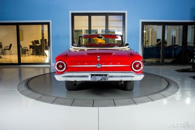 1963 Red Ford Falcon