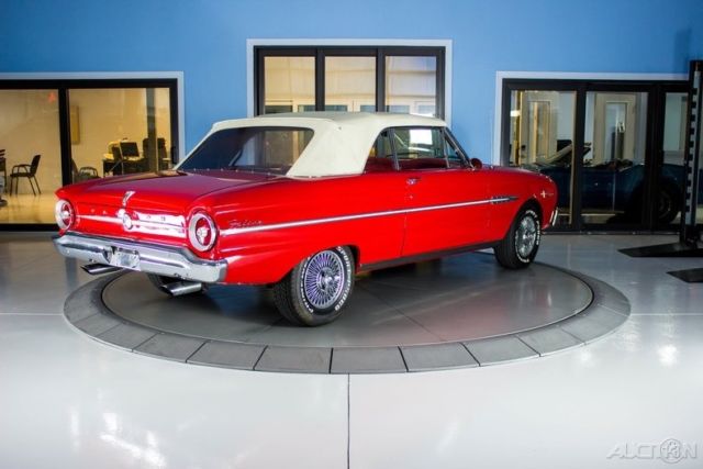 1963 Red Ford Falcon