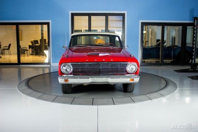 1963 Red Ford Falcon