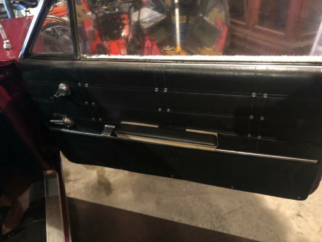 1963 Burgundy Chevrolet Impala Convertible