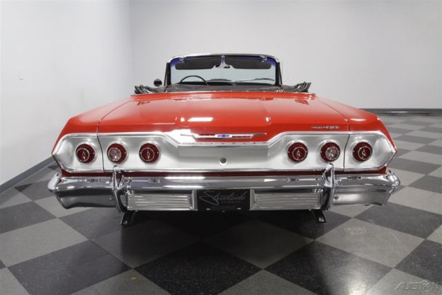 1963 Red Chevrolet Impala
