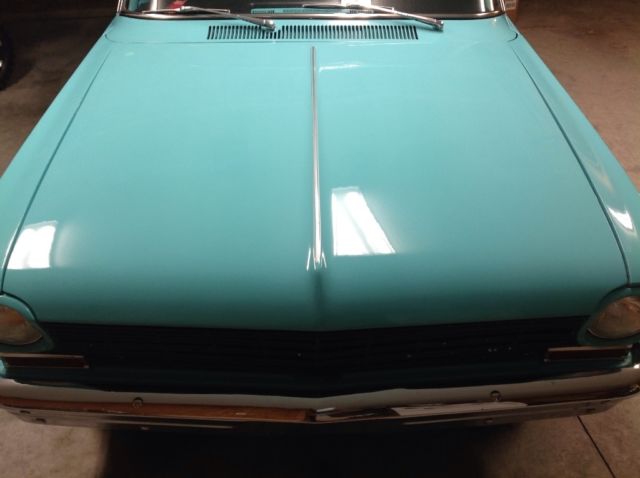 1963 Teal Chevrolet Nova Coupe