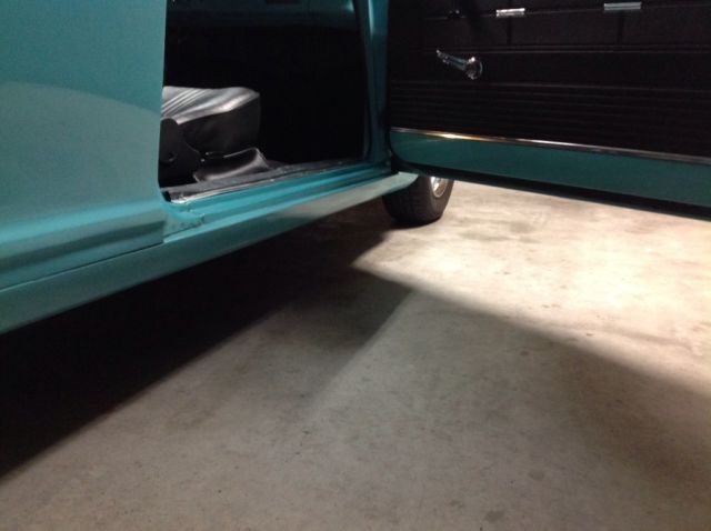 1963 Teal Chevrolet Nova Coupe