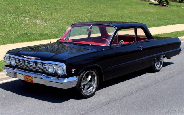 1963 Black Chevrolet Impala Coupe