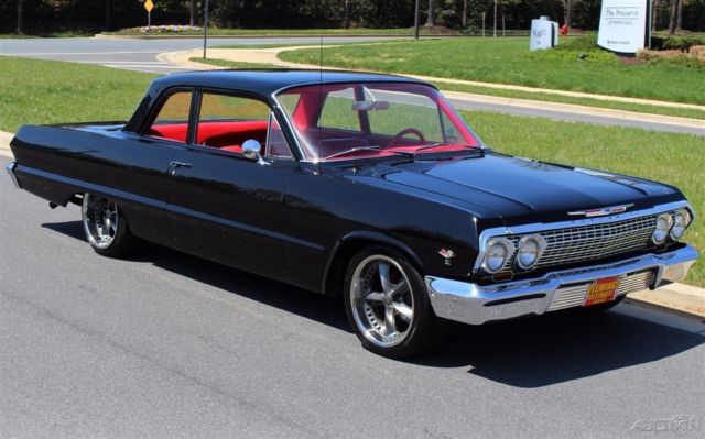 1963 Black Chevrolet Impala Coupe