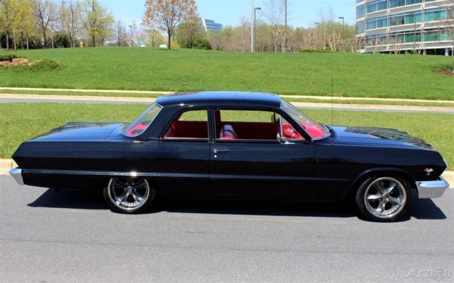 1963 Black Chevrolet Impala Coupe