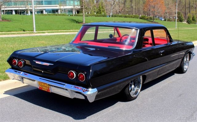1963 Black Chevrolet Impala Coupe