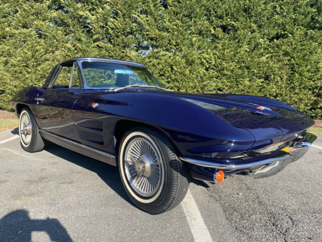 1963 Blue Chevrolet Corvette