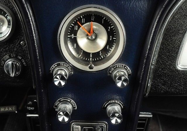 1963 Blue Chevrolet Corvette Convertible